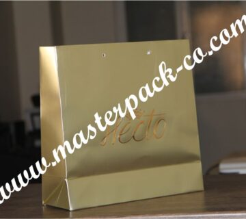 ساک دستی تبلیغاتی 2 ساک خرید متالایز