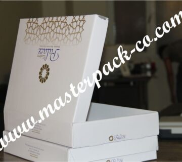 جعبه چسبانی و منگنه 6 جعبه لمینتی طلا کوب