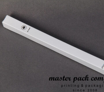 جعبه مقوایی مداد ایندربرد چاپ تک رنگ