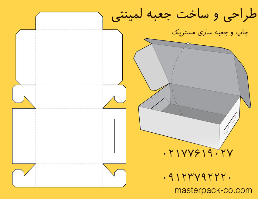 طراحی و ساخت جعبه لمینتی