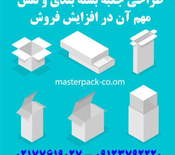 طراحی جعبه بسته ‌بندی